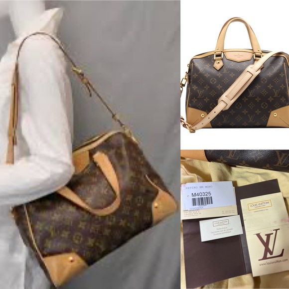 Louis Vuitton Handbags - 💎 W/RECEIPT 💎 RETIRO PM ZIPPER CLOSURE LOUIS VUTTON